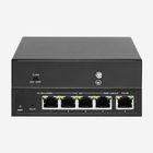 5 RJ45 Ports Unmanaged PoE Switch With Port Trunking With 4 802.3at/Af Standard POE Ports