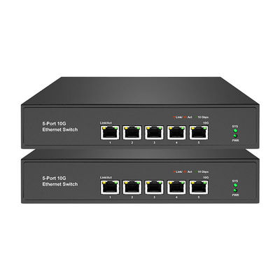 Desktop Mounting Unmanaged Ethernet Switch With VLAN Support And More