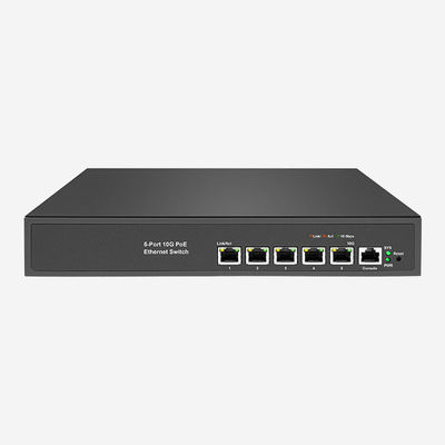 Speed Data Transfer With 10gb PoE Ethernet Switch SSH Security, 5 10Gbps RJ45 Port